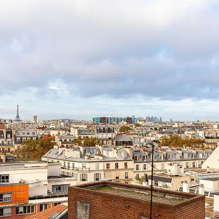 Apartment Guestready - Chic Avec Vue Panoramique Paris